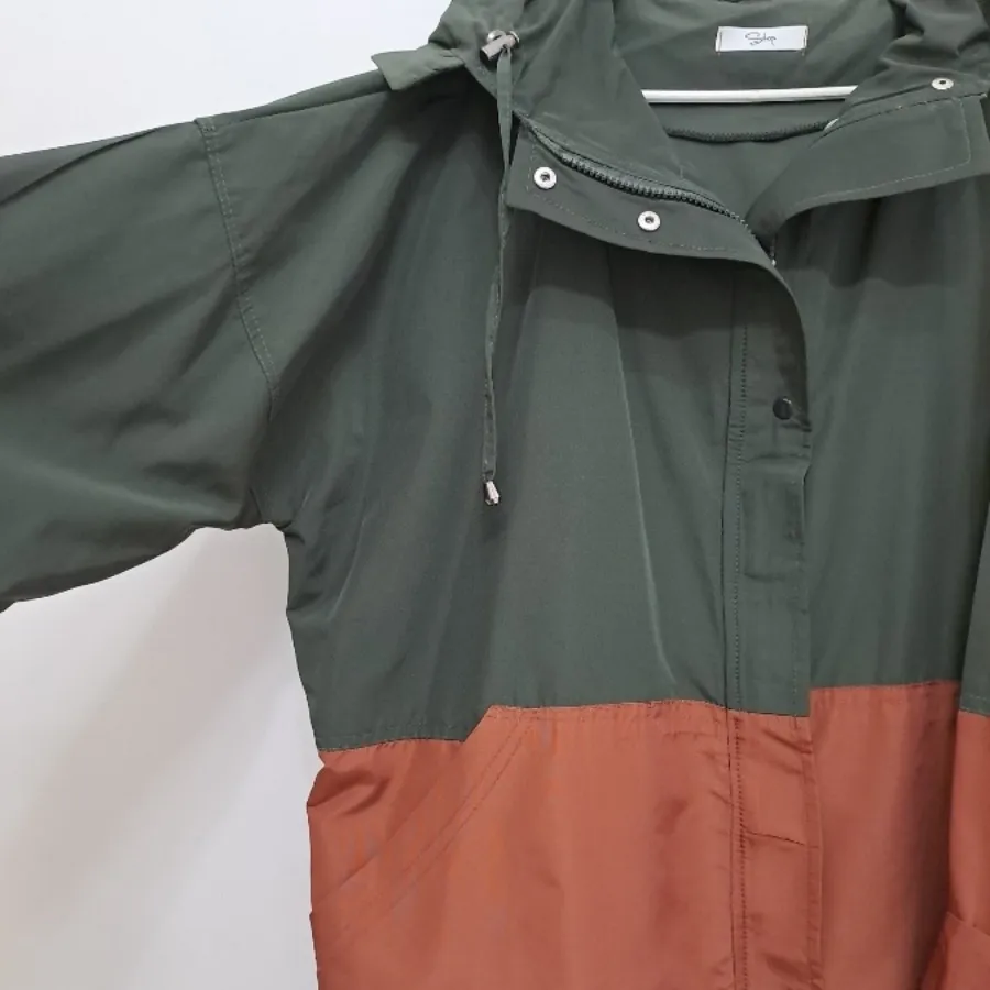 کاپشن یشمی آجری