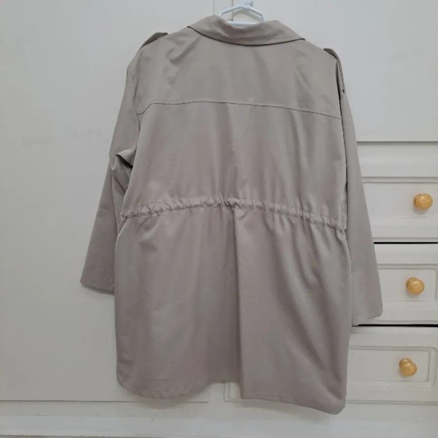 مانتو کتان استخونی