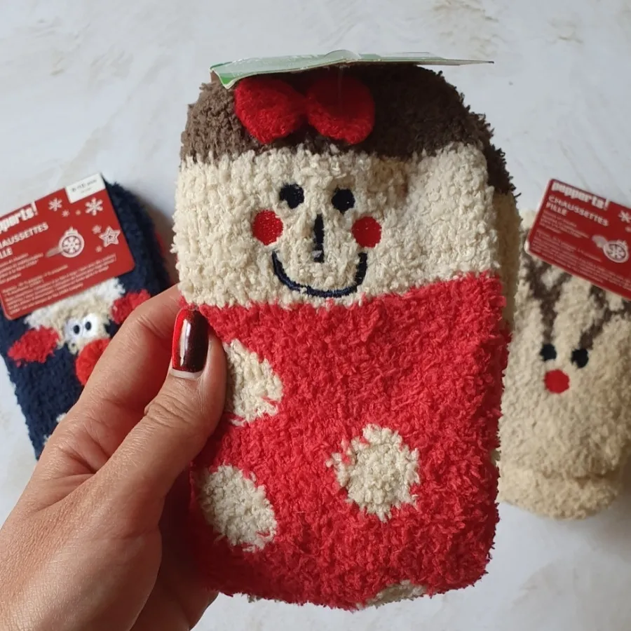 جوراب گرم حوله ای