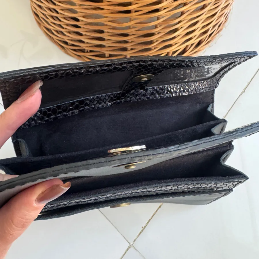 کیف پول چرم سوسماری