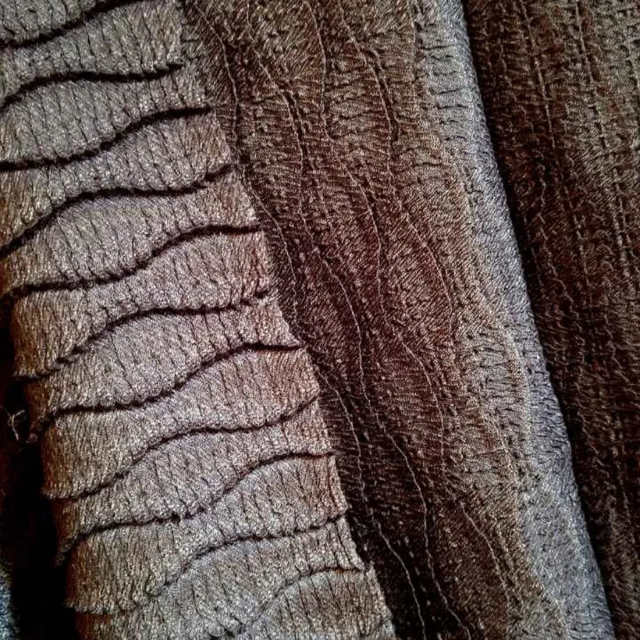 شال بافت طرح دار