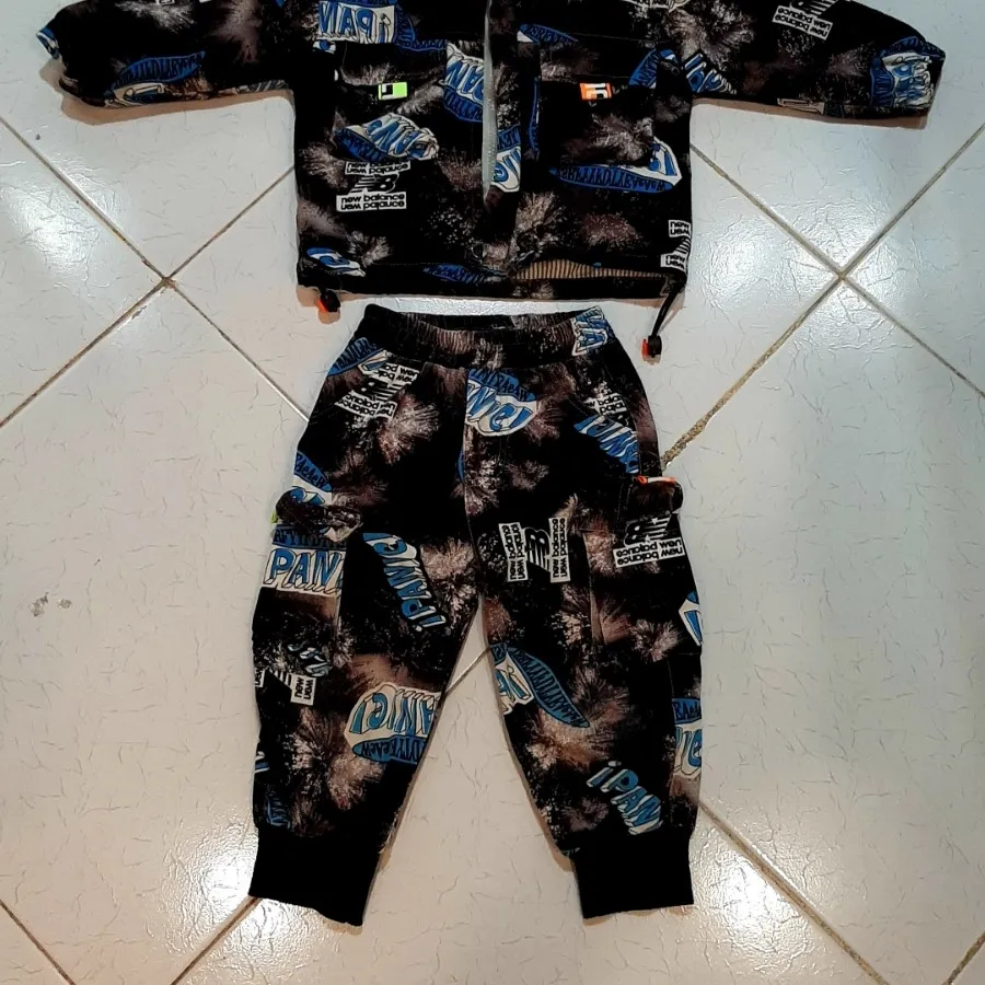 ست کاپشن شلوار پسرانه