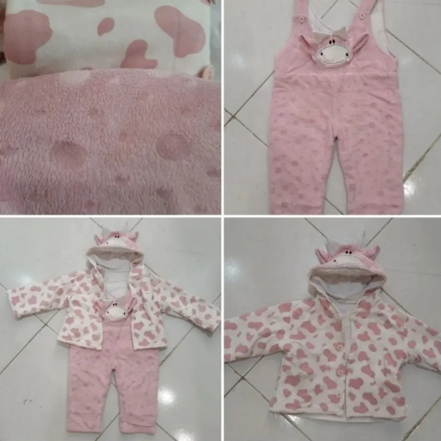 ست کاپشن و سرهمی بچگانه