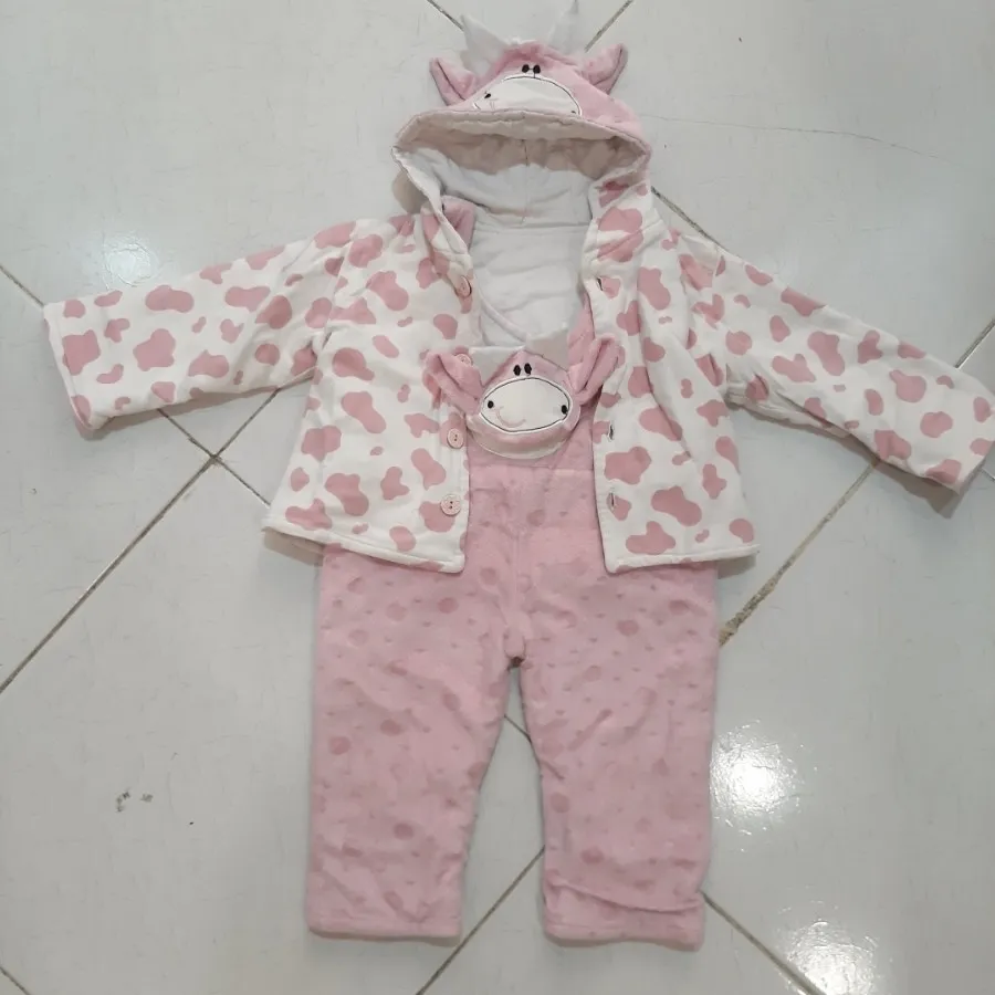 ست کاپشن و سرهمی بچگانه