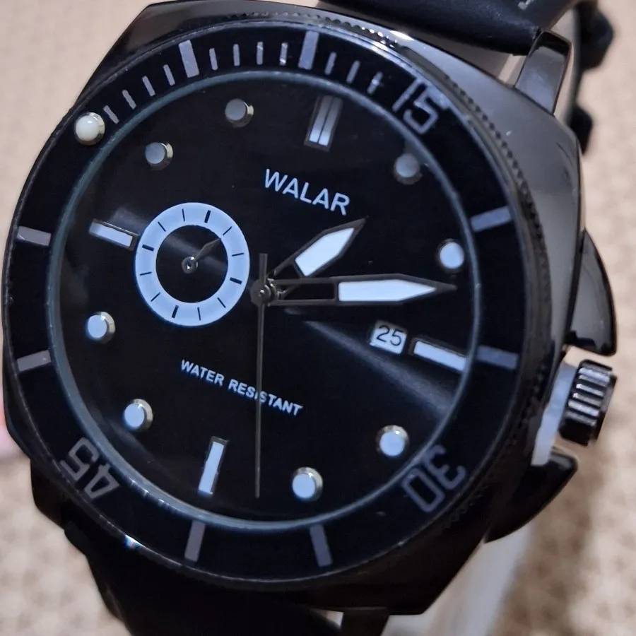 ساعت مردانه والار بند چرم