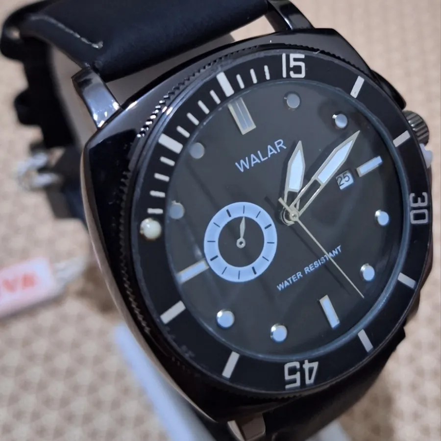 ساعت مردانه والار بند چرم