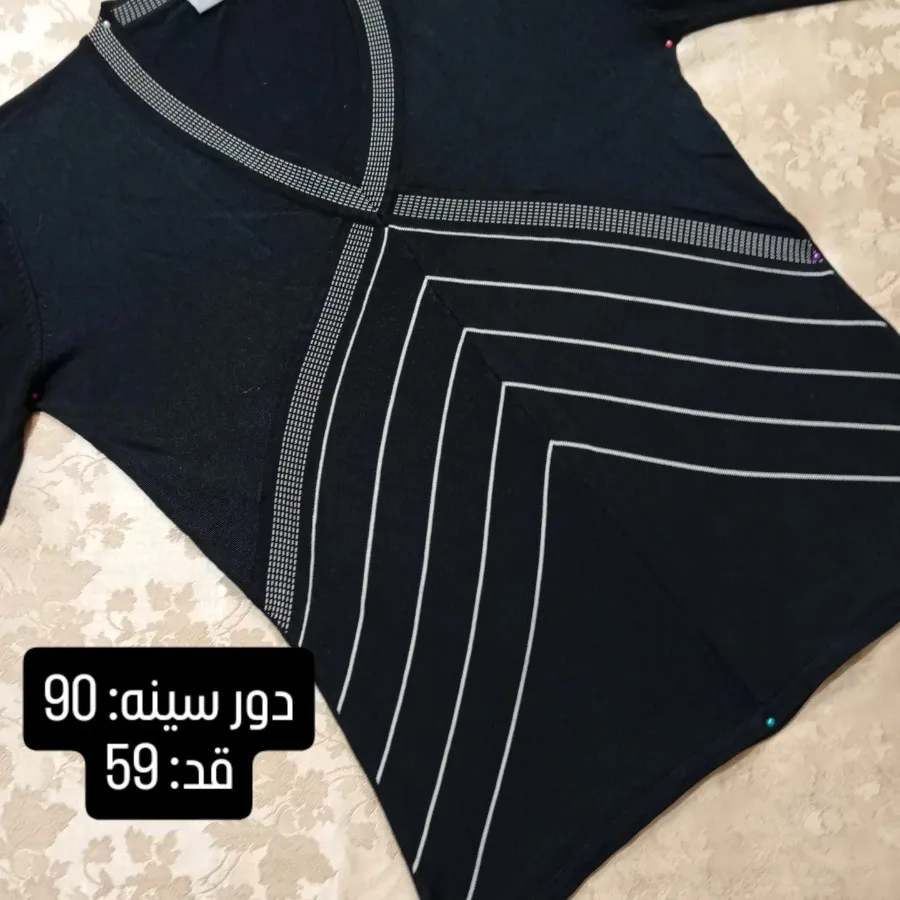 بلوز یقه هفت زنانه کد:387