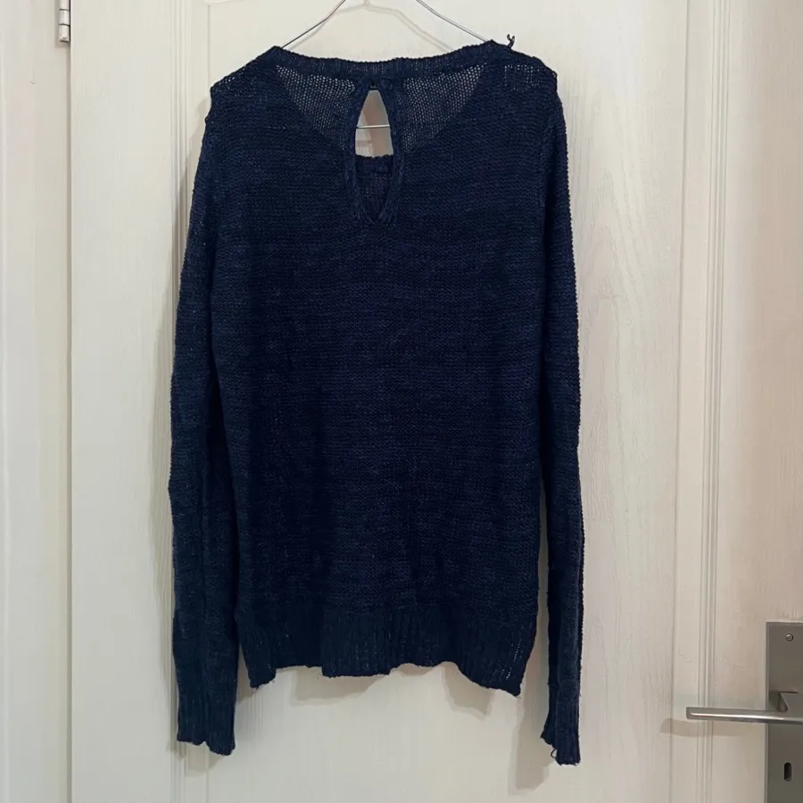 بلوز بافت سرمه ای