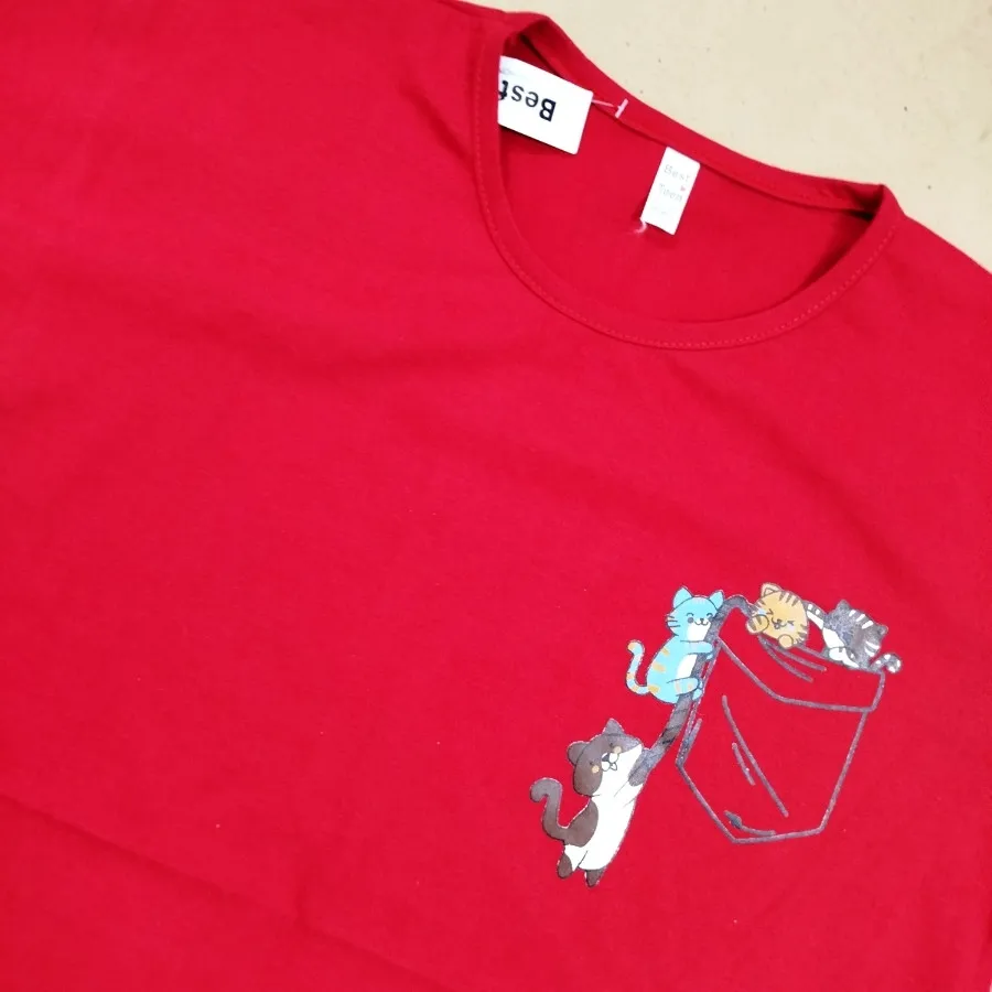 تیشرت لانگ پنبه