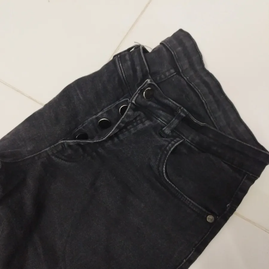 شلوار جین پسرانه ذغالی