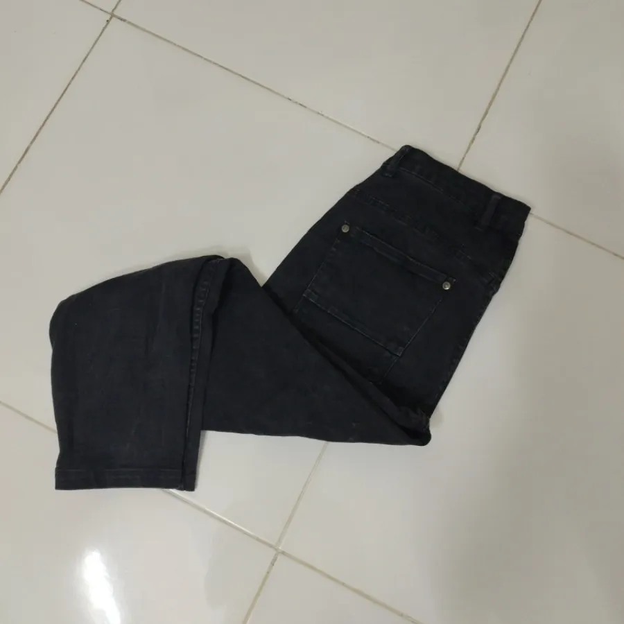 شلوار جین پسرانه ذغالی