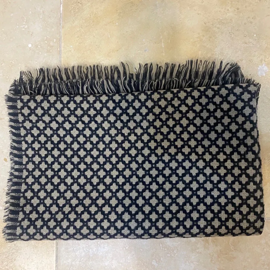 شال پشمی دو رویه