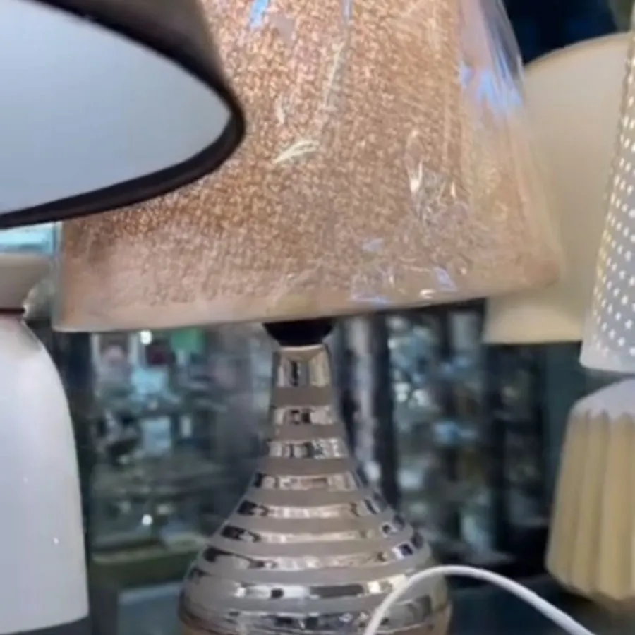 آباژورسرامیکی آینه‌ای ترک