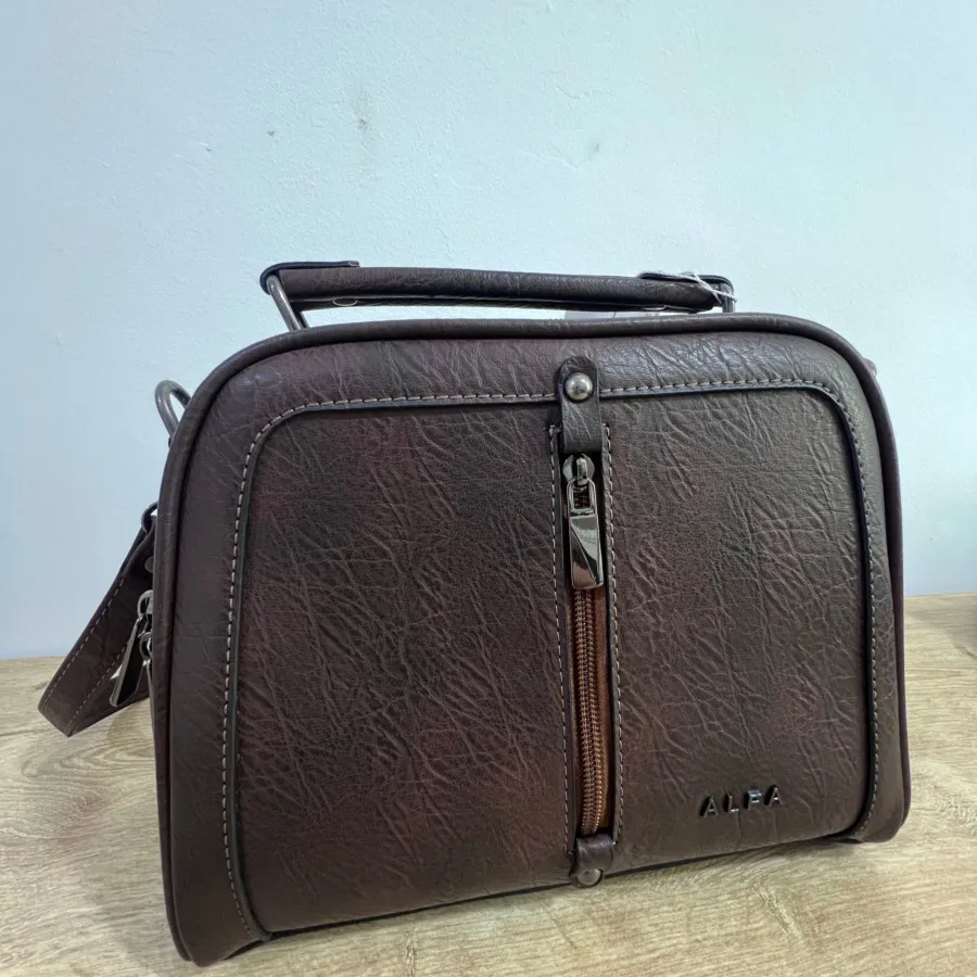 کیف چرم برند آلفا