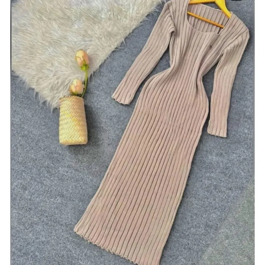 پیراهن ماکسی بافت زنانه