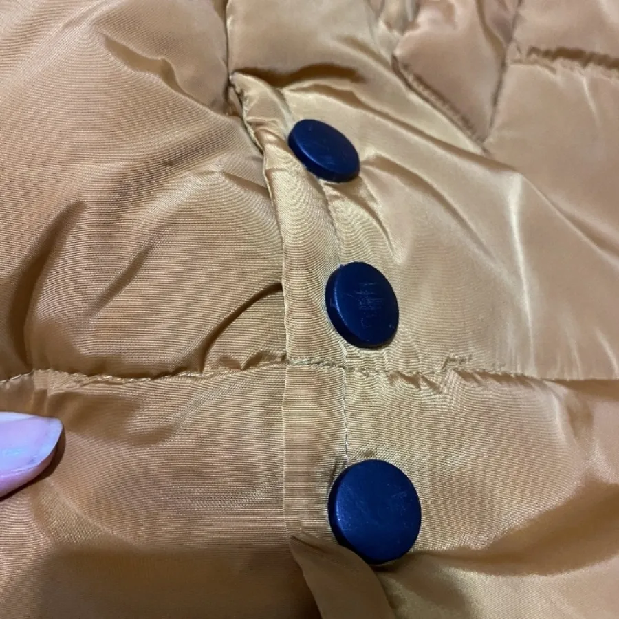 پافر دخترانه خردلی