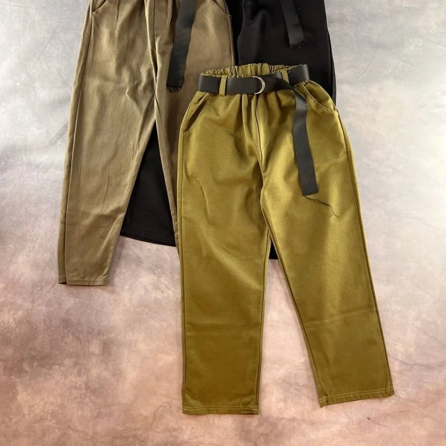 شلوار مشکی جین کتون 40