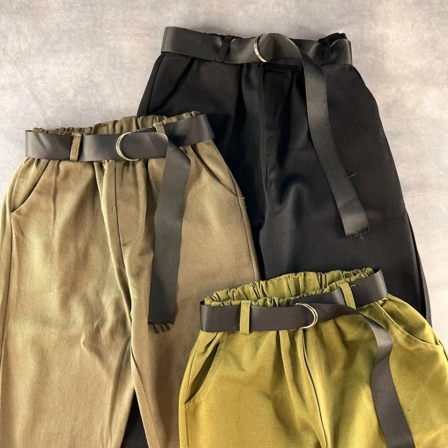 شلوار مشکی جین کتون 40