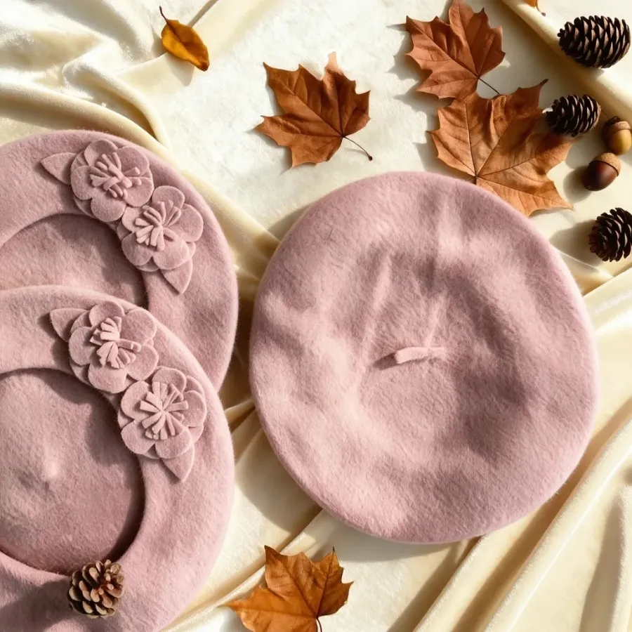 کلاه بره فرانسوی صورتی