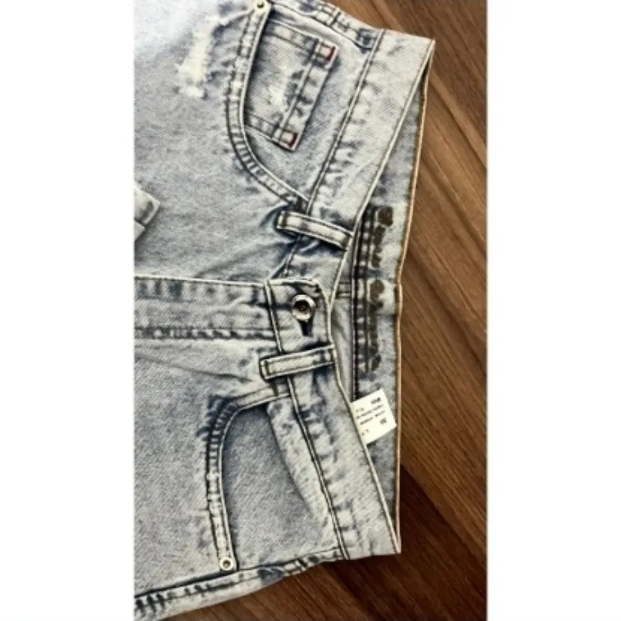 جین آبی یخی واید