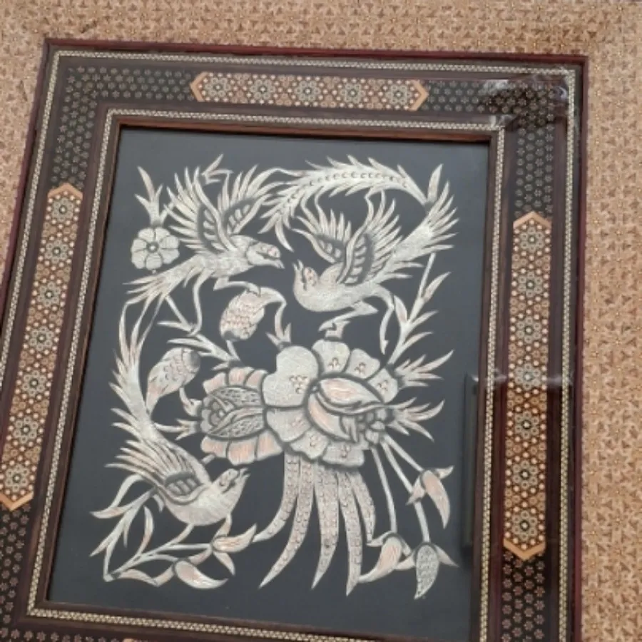 تابلو خاتم قلمزنی