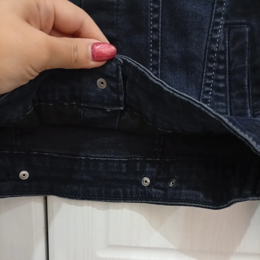 کت جین سنگشور سورمه‌ای