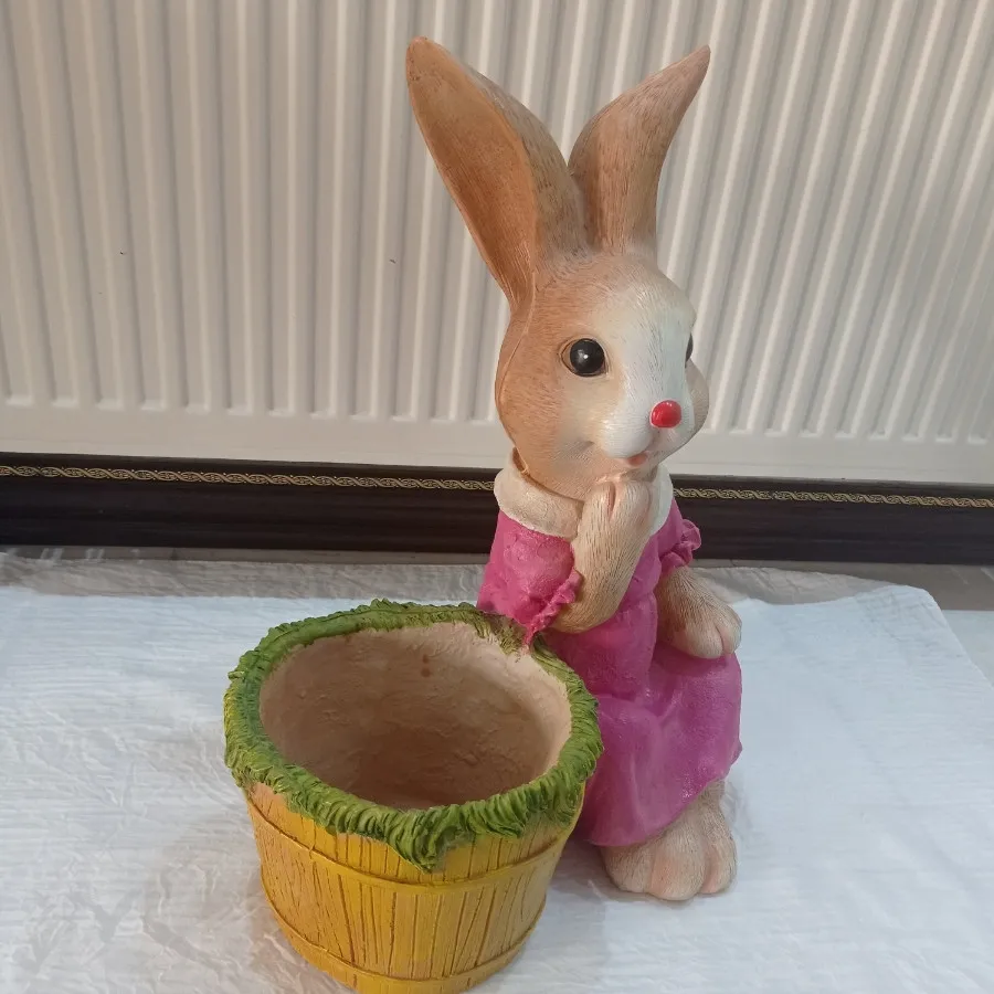 گلدان طرح خرکوش