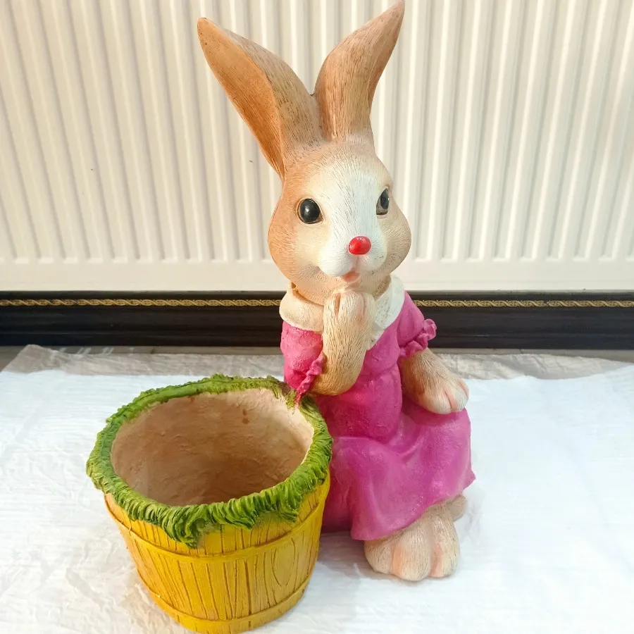 گلدان طرح خرکوش