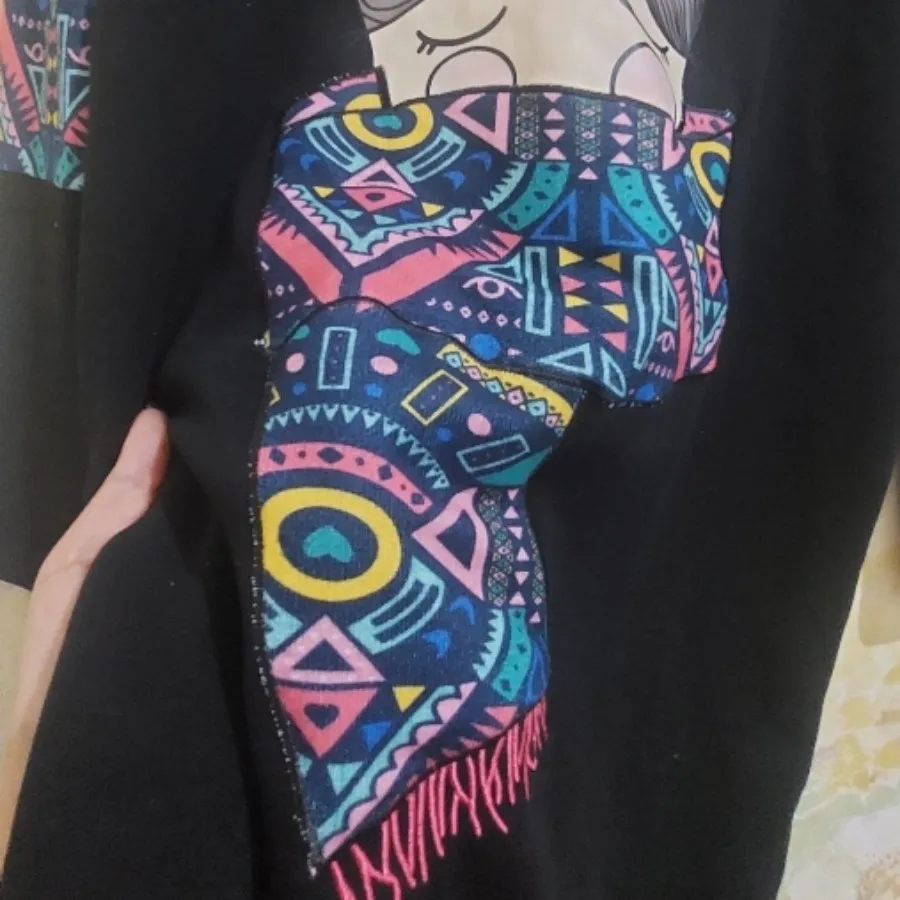 تونیک مشکی پاییزی