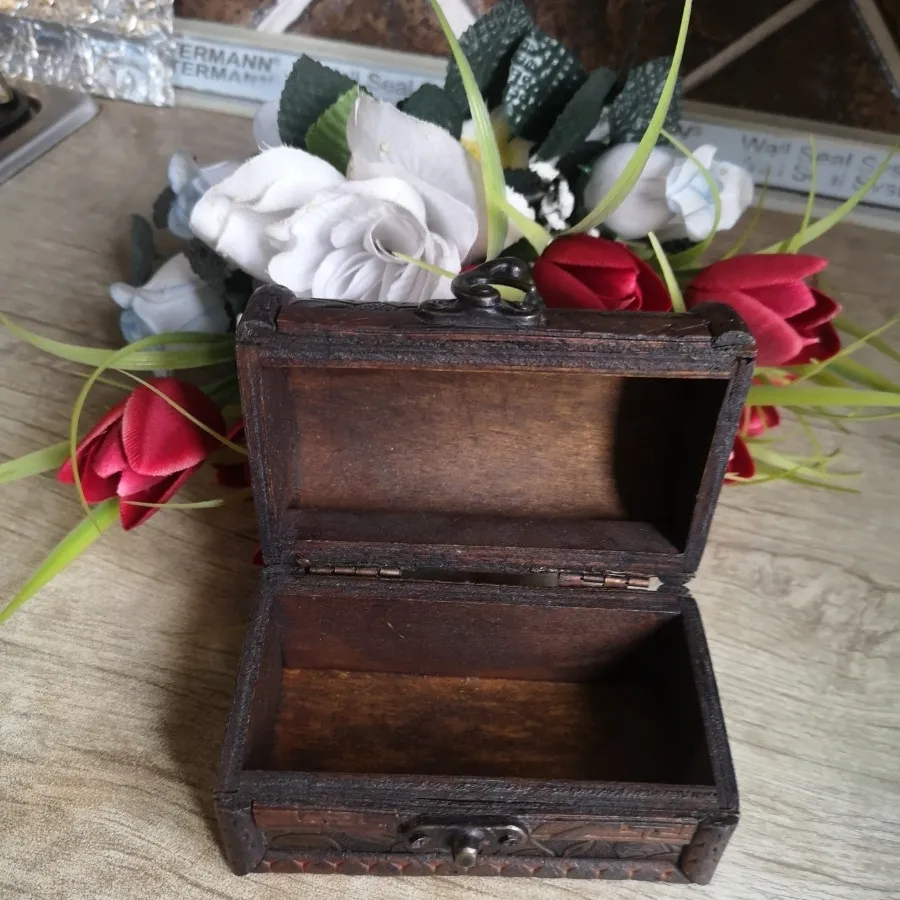 جعبه جواهرات چوبی