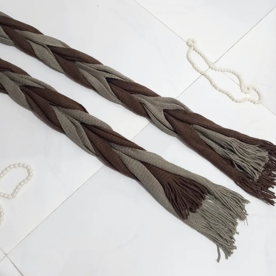 شالگردن شیک دو رنگ