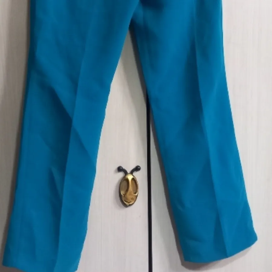 کت وشلوار  رنگ سبز آبی