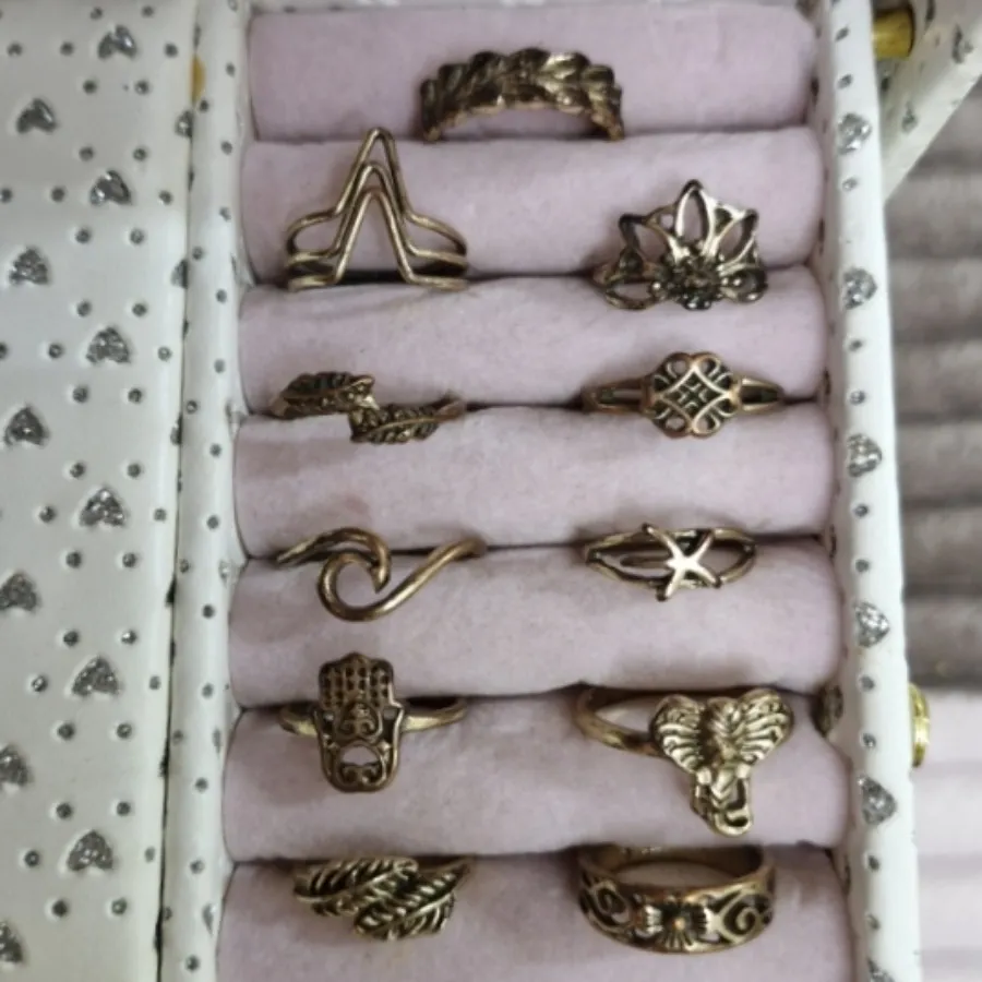 11عدد انگشتر مسی