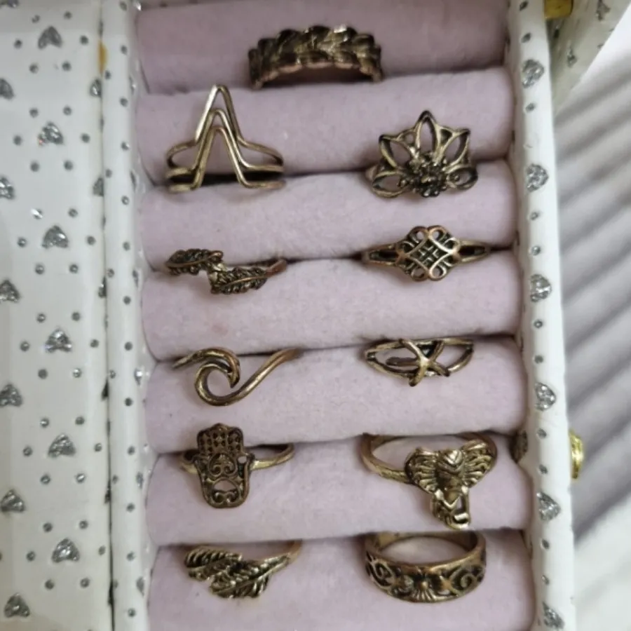 11عدد انگشتر مسی