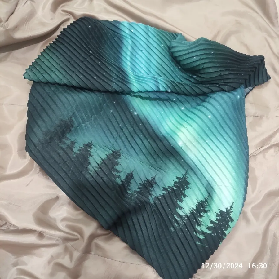 شال طرح شفق قطبی