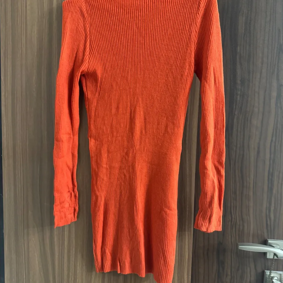 مانتو بافت نارنجی