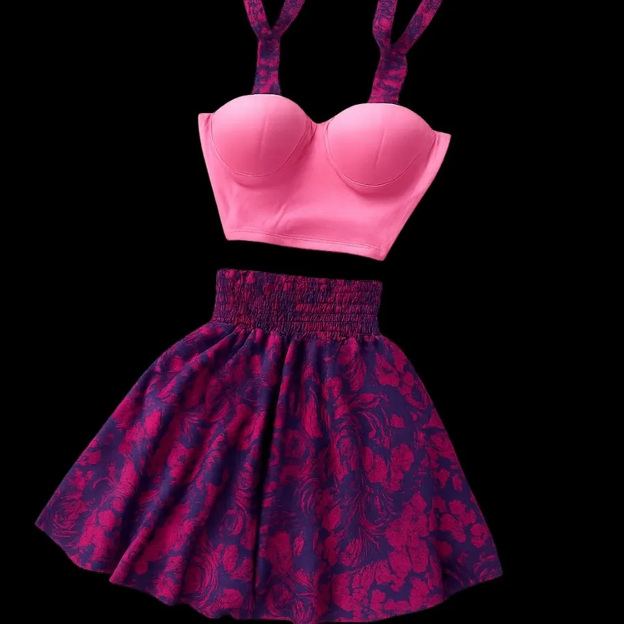 ست تاپ و دامن