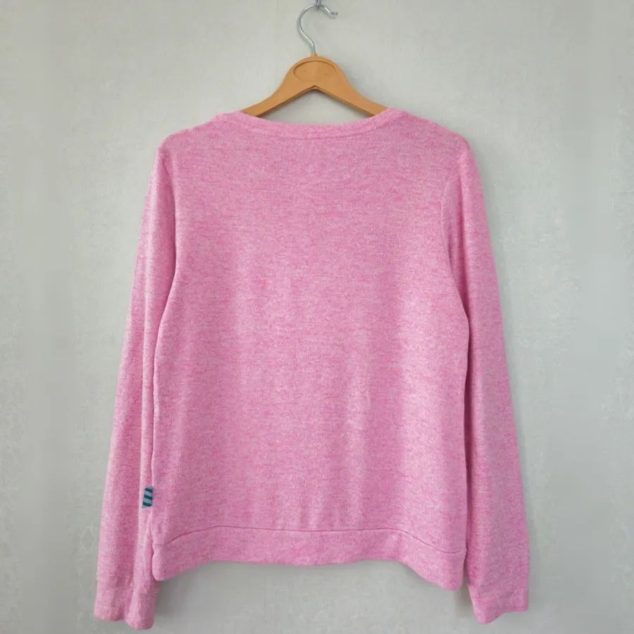 پلیور بافت صورتی