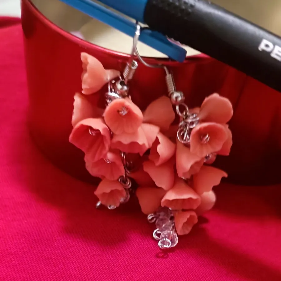 گوشواره خوشه گل