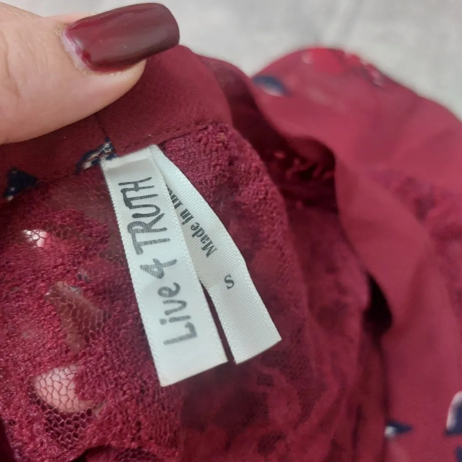 شومیز مارک live 4 truth