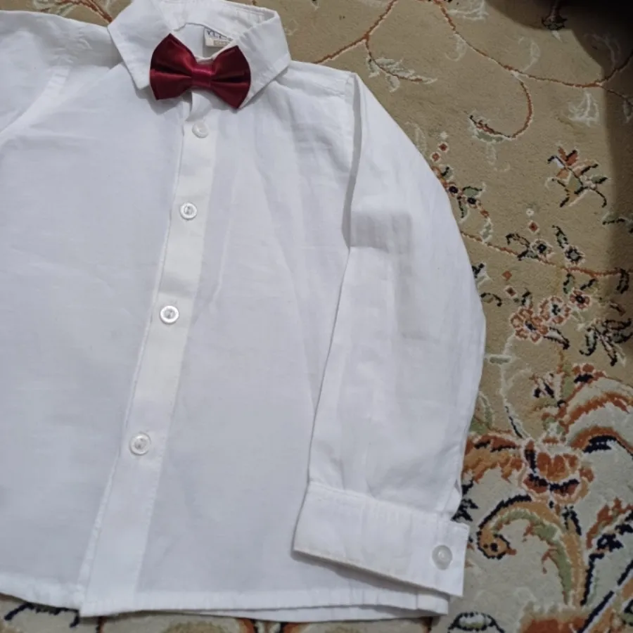 پیراهن و پاپیون پسرانه