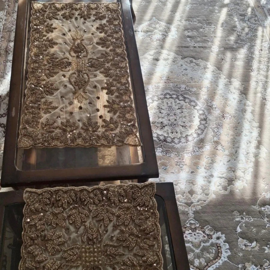 رومیزی و جادستمال هندی