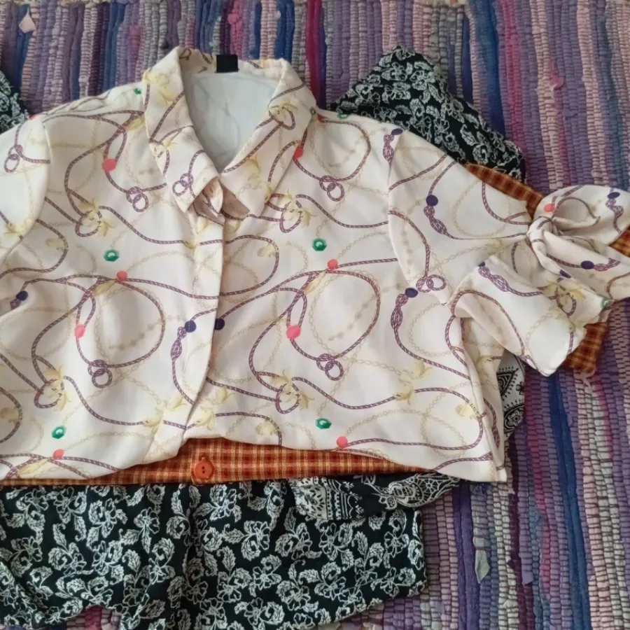 سه تا شومیز نخی وارداتی