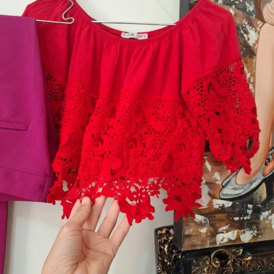 نیمتنه گیپور با شلوار