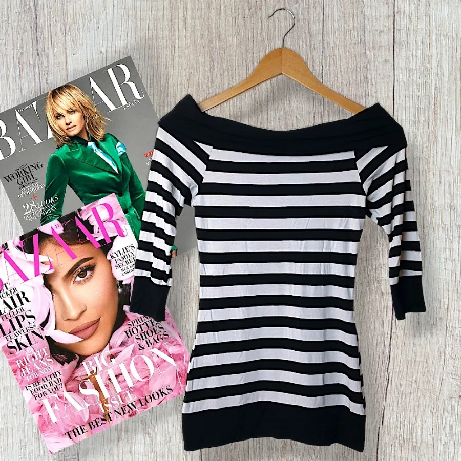 بلوز یقه قایقی ضخیم خارجی