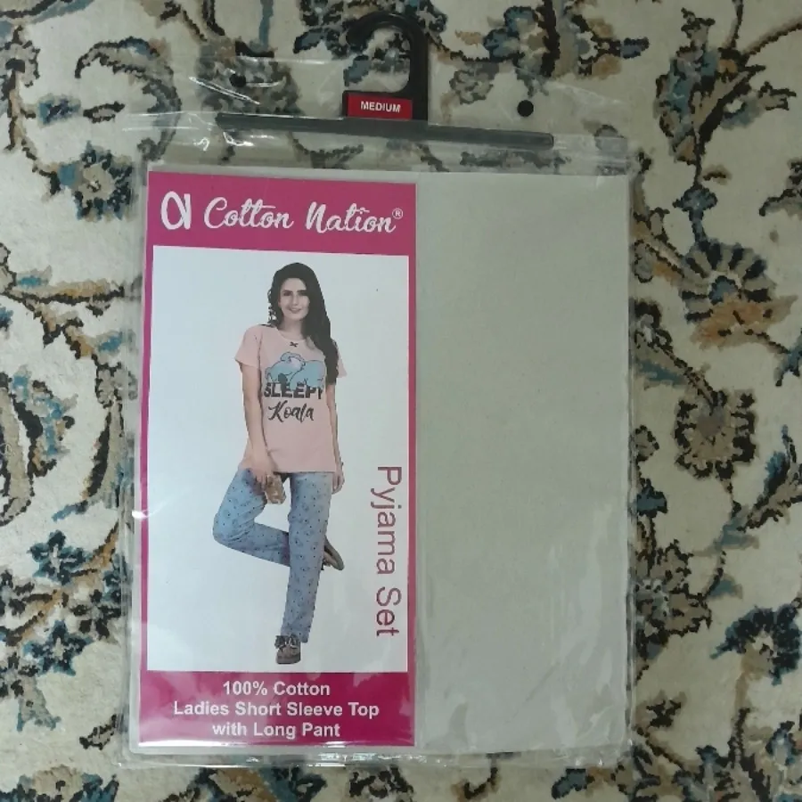 بلوز و شلوار نخی خارجی