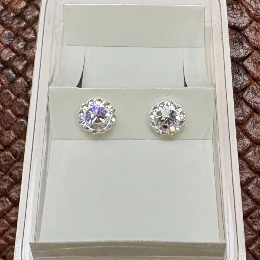 گوشواره نقره سواروسکی