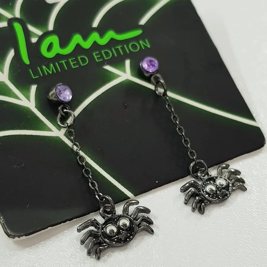 گوشواره هالووین عنکبوت