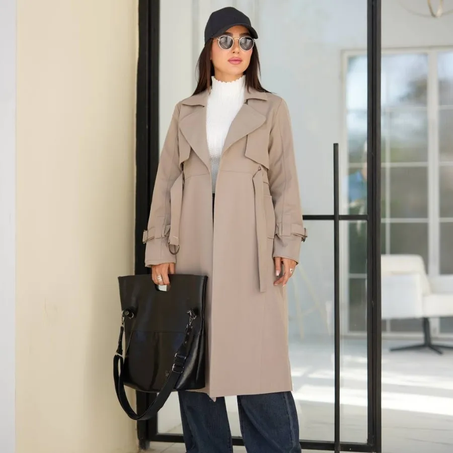 بارانی کتان زارا