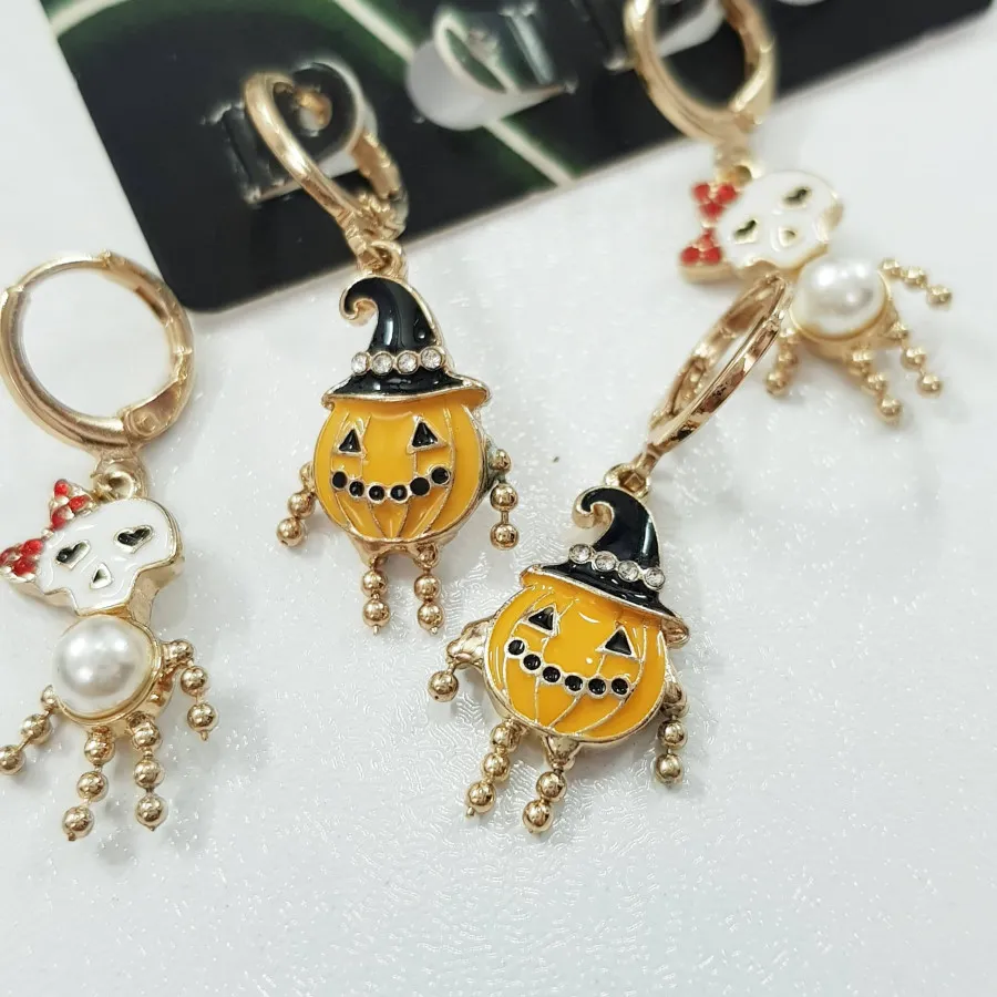 پک گوشواره قفلی هالووین